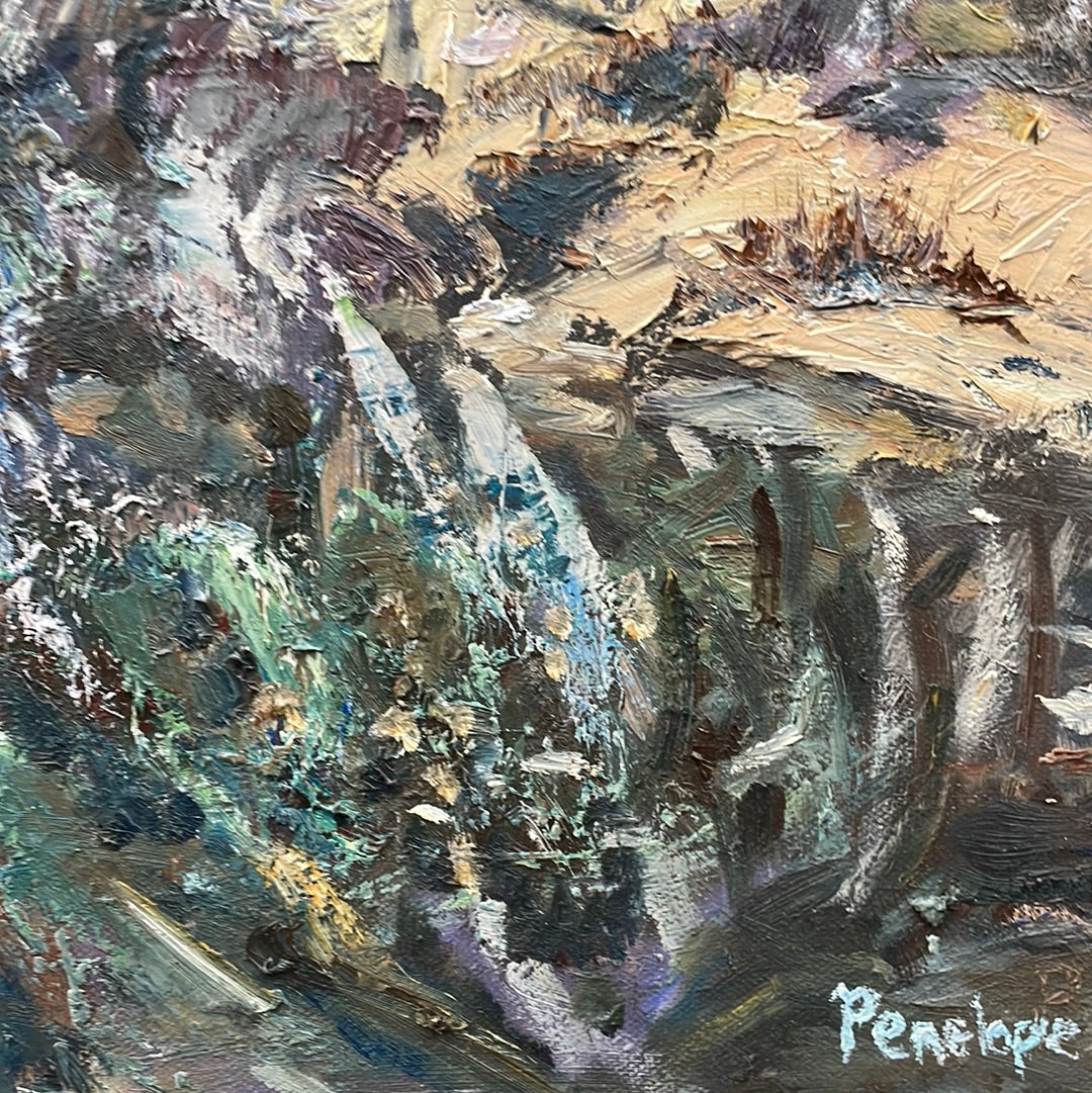 Tapestry of Sand, Sea and Sky oil painting