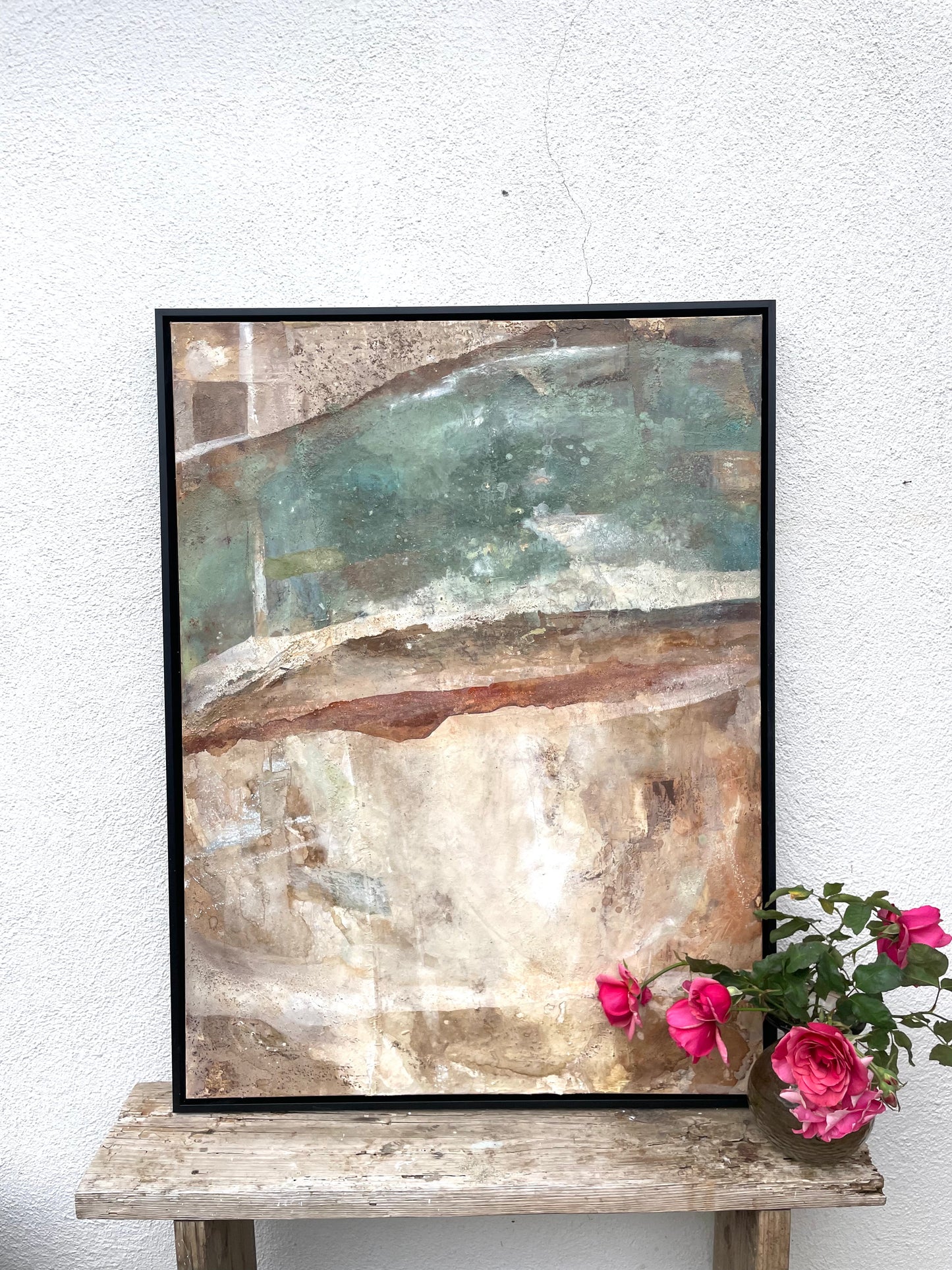 The Old Soul- Warm Neutral Abstract