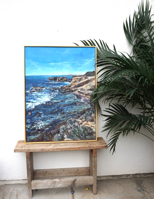 Tapestry of Sand, Sea and Sky oil painting